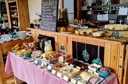 Na Flor de Anis Atelie você encontra um delicioso buffet de café.